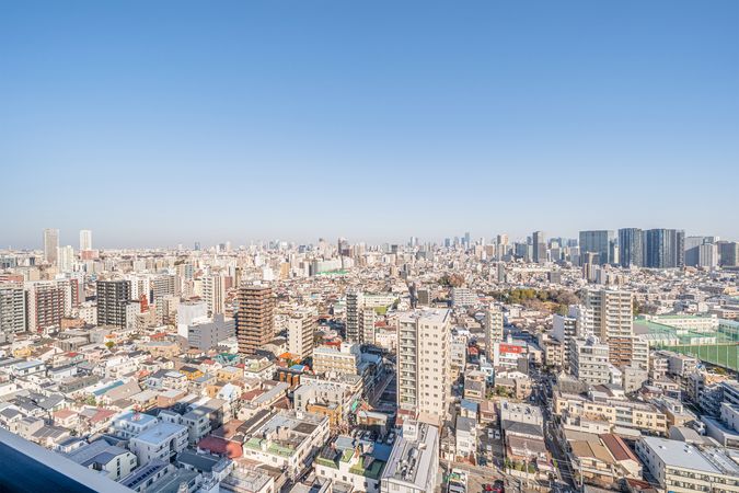 ザ・パークハウス戸越公園タワー 眺望