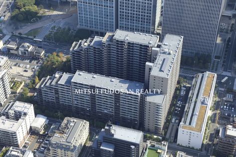 グランドメゾン品川シーサイドの杜 航空写真