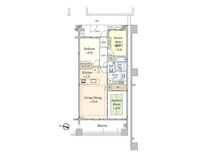 間取図(平面図)