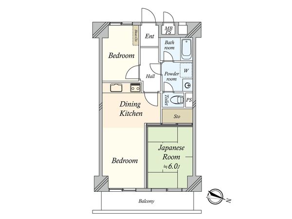 ニューライフ品川 間取図(平面図) 間取図(平面図)