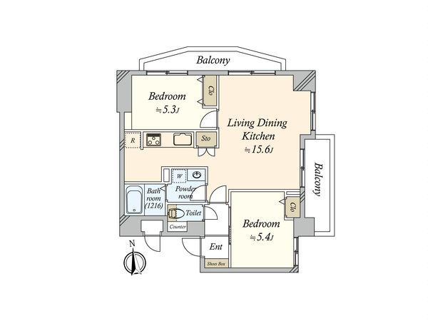 間取図(平面図)