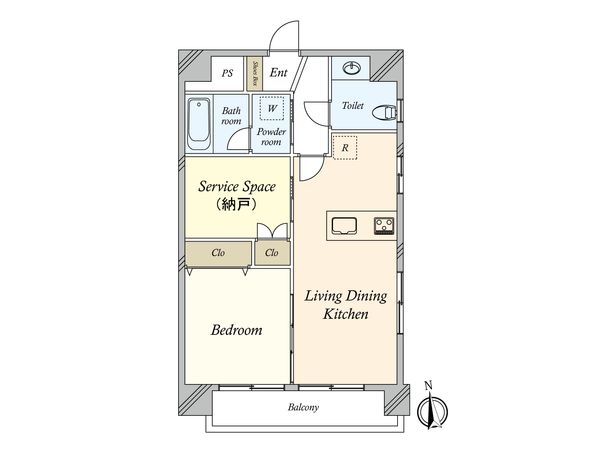 モナーク大井 間取図(平面図) モナーク大井 間取図(平面図)