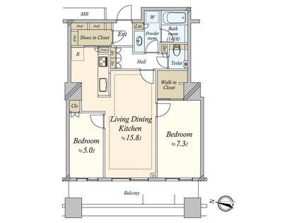 間取図(平面図)