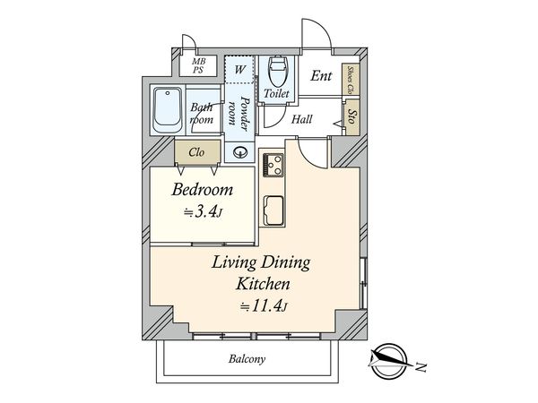 東大井シティハウス 間取図(平面図) 東大井シティハウス 間取図(平面図)