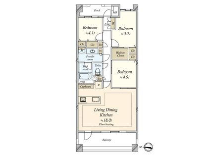 間取図(平面図)