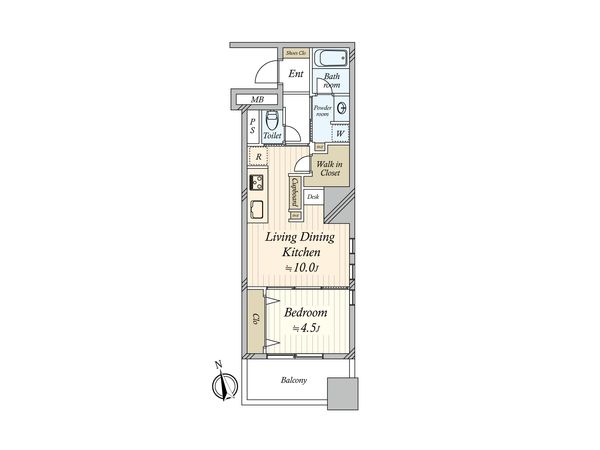 クレヴィアタワー大井町THE RESIDENCE 間取図(平面図) 間取図(平面図)