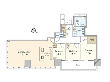 間取図(平面図)