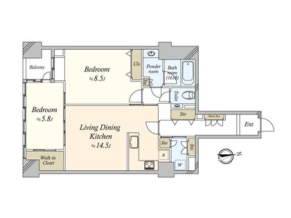 間取図(平面図)