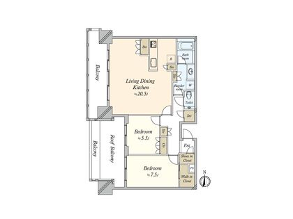 間取図(平面図)