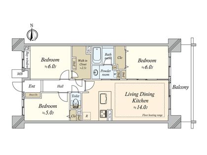間取図(平面図)