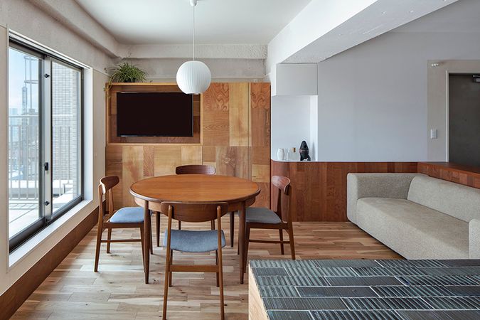 グローリオ大井町 リビング