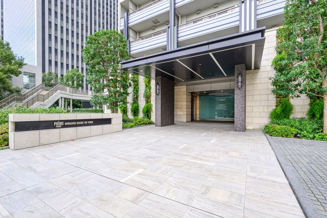 プライムパークス品川シーサイドザ・タワー エントランス プライムパークス品川シーサイドザ・タワー エントランス