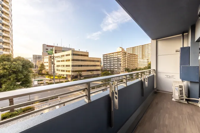 バルコニーからの眺望※賃貸前の画像（令和5年3月撮影）