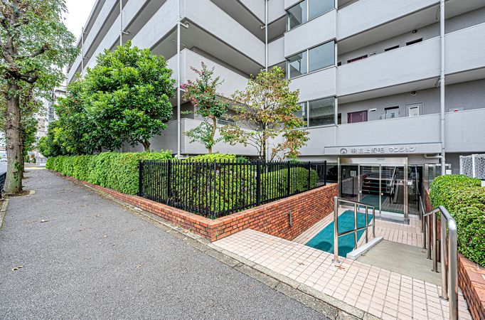 朝日上野毛マンション エントランス エントランス