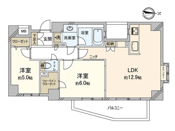 間取図(平面図)