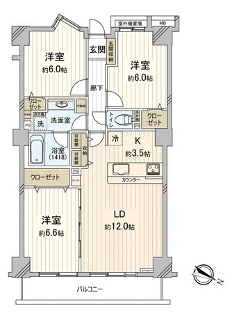 間取図(平面図)