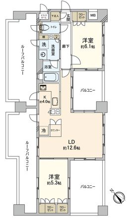 間取図(平面図)