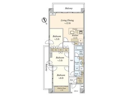 間取図(平面図)