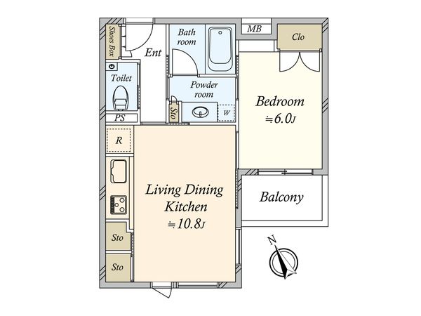 レ・ベント等々力 間取図(平面図) レ・ベント等々力 間取図(平面図)