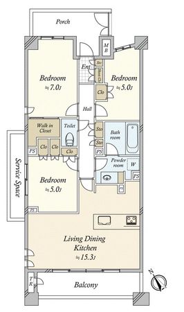 間取図(平面図)