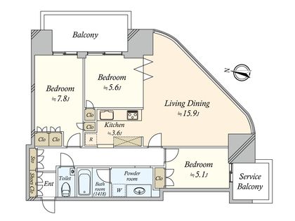 間取図(平面図)