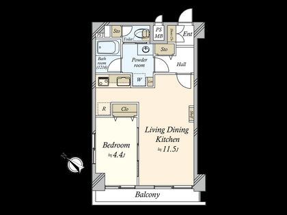 間取図(平面図)