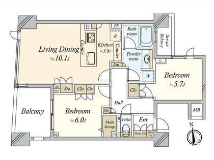 間取図(平面図)