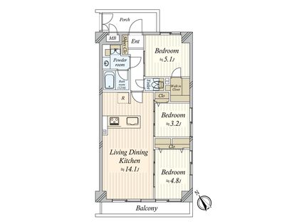 間取図(平面図)