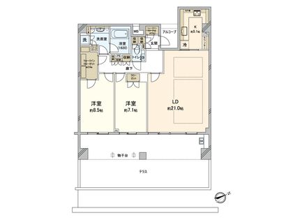 間取図(平面図)