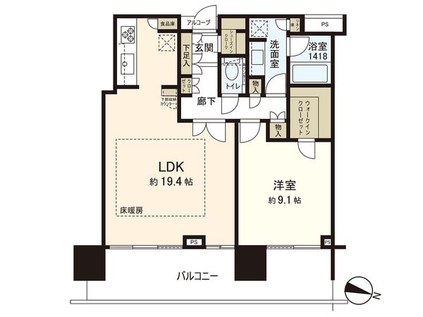 二子玉川ライズ タワー&レジデンス タワーイースト 間取図(平面図) 二子玉川ライズ タワー&レジデンス タワーイースト 間取図(平面図)