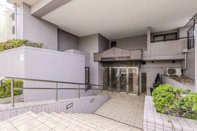 セザールリバーサイド上野毛 エントランス