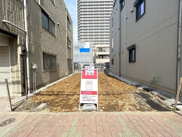 白河3丁目 建築条件付き土地 土地写真