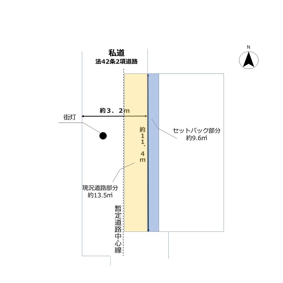 江東区森下4丁目 土地 区画図 区画図