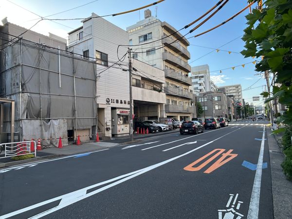 扇橋1丁目 土地 前面道路含む外観
