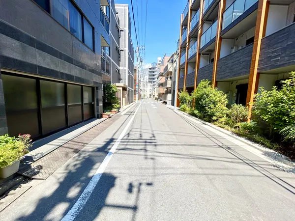 前面道路