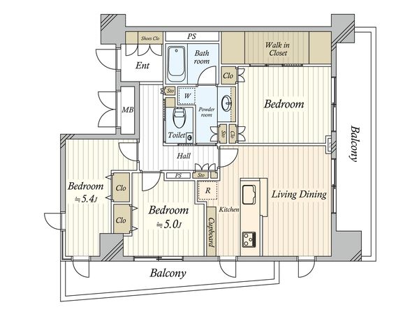 アトラス深川住吉 間取図(平面図)