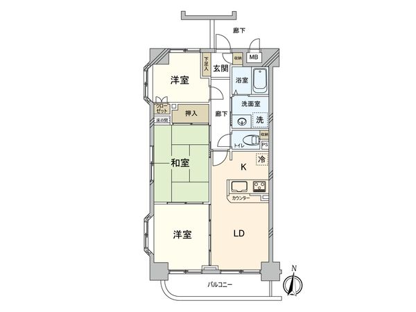 ドラゴンマンション森下壱番館 間取図(平面図) ドラゴンマンション森下壱番館 間取図(平面図)