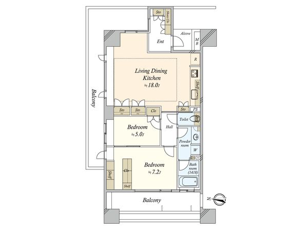 間取図(平面図)