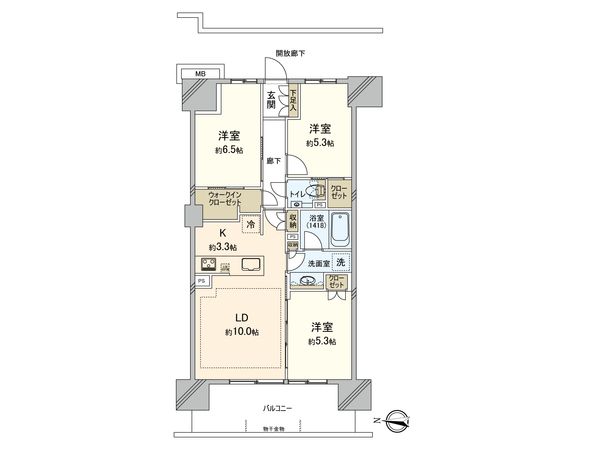 間取図(平面図)