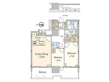 間取図(平面図)