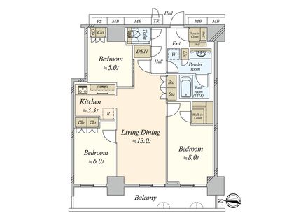 間取図(平面図)