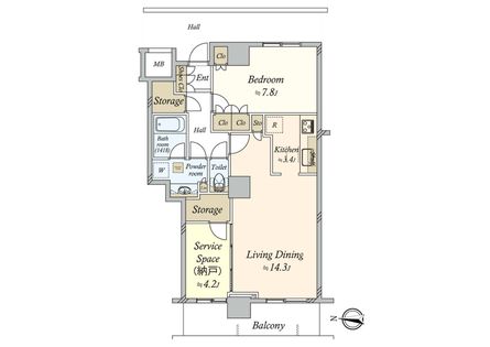 間取図(平面図)