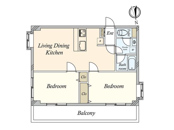 間取図(平面図)