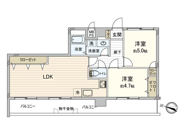 ロイヤルプラザ森下 間取図(平面図) ロイヤルプラザ森下 間取図(平面図)