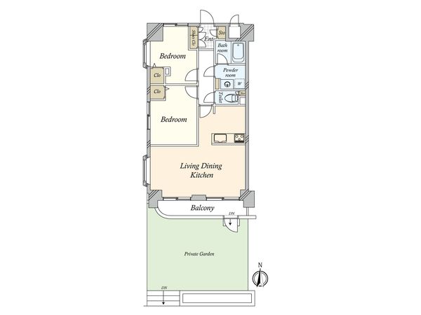 ドラゴンマンション森下壱番館 間取図(平面図) ドラゴンマンション森下壱番館 間取図(平面図)