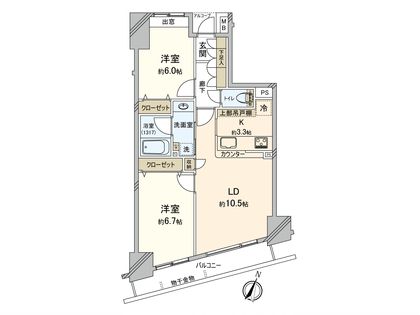 間取図(平面図)