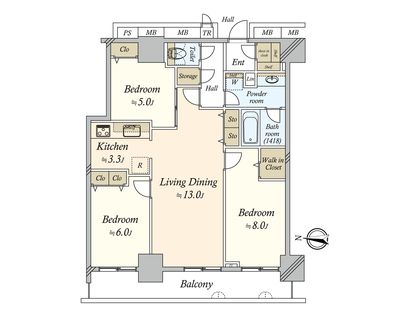 間取図(平面図)