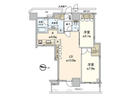 間取図(平面図)