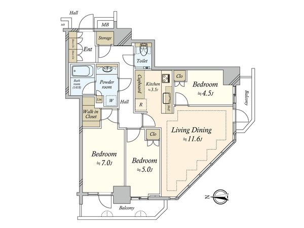 パークハウス清澄白河タワー 室内