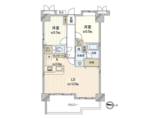 ライオンズマンション門前仲町古石場 間取図(平面図) ライオンズマンション門前仲町古石場 間取図(平面図)